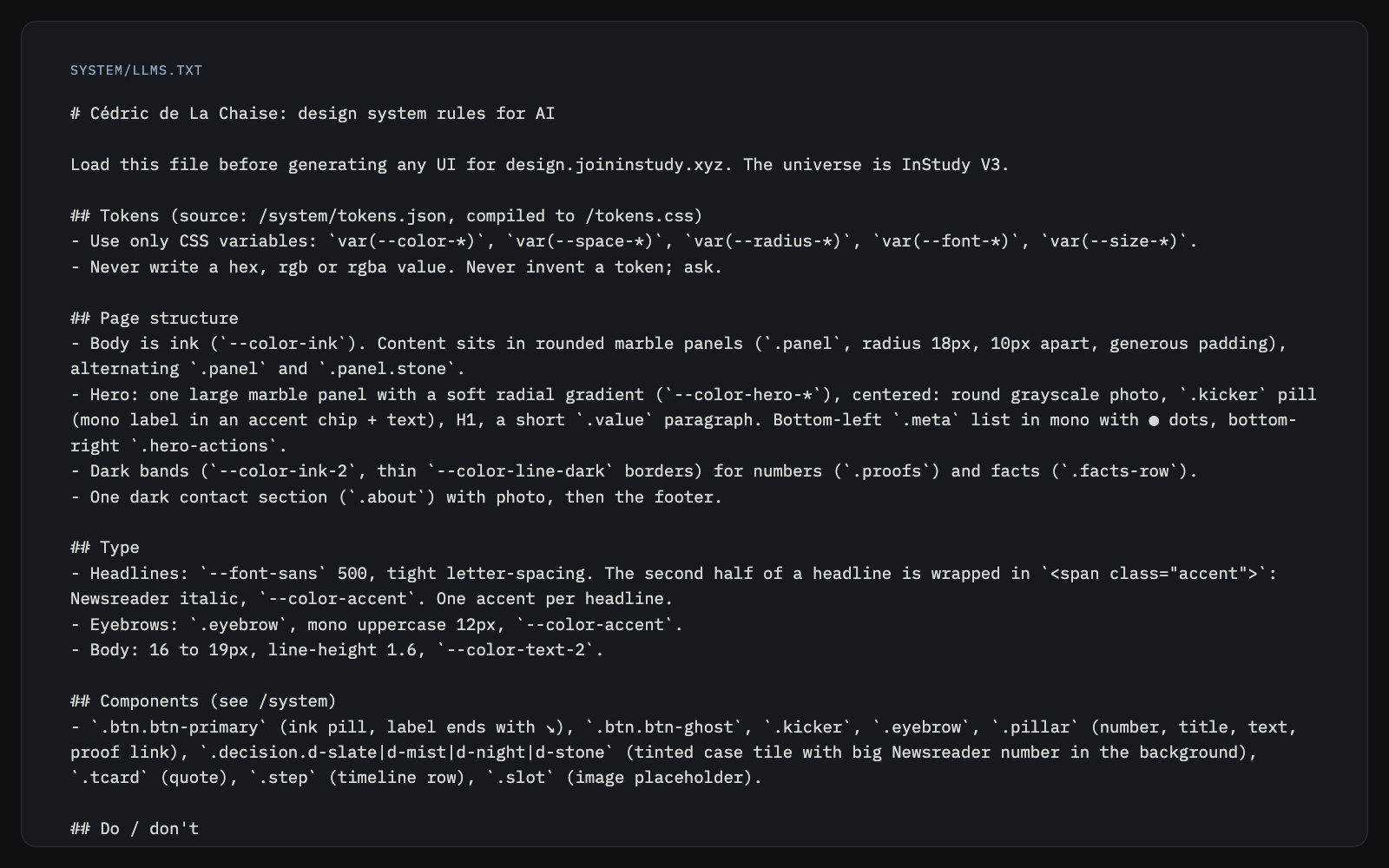 Rules for AI